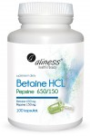 Aliness Betaine HCL Pepsine 100 kaps.